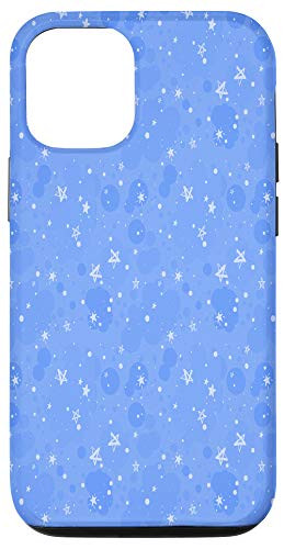 iPhone 12/12 Pro Design Gift Cool Pattern Blue White Star Case