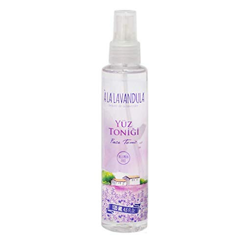 Ala Rose Face Tonic (100percent Natural, Make-up Remover) 135 ml (Lavender)
