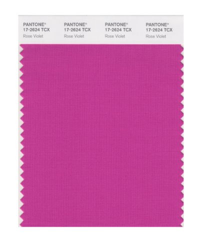 PANTONE Smart 17-2624X Color Swatch Card, Rose Violet