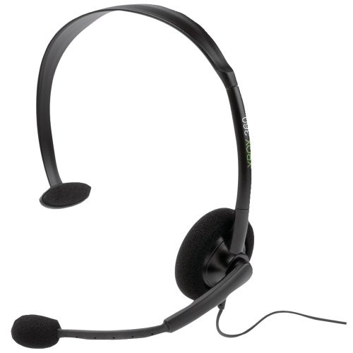 Microsoft Xbox 360 P5F-00001 Headset - In-Line Volume Control, Boom Microphone