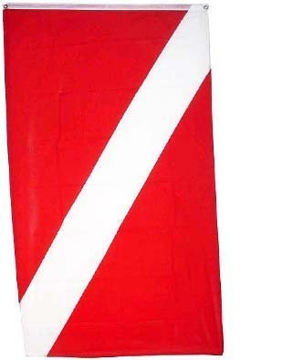 Custom-91Flag New 3x5 PADI Flag Scuba Dive Diving Diver Down Flags by NationalCountryFlags