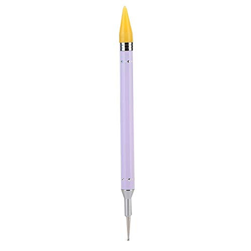 ??????? ???? ?????wosume Nail Art Nail Tools, Dual Ended Nail Dotting Drawing Painting Pen Candy Color Nail Wax Stone Picker Manicure Tool(purple) ??????? ???? ?????wosume Nail Art Nail Tools, Dual Ended Nail Dotting Drawing Painting Pen Candy Color Nail Wax Stone Picker Manicure Tool(purple)