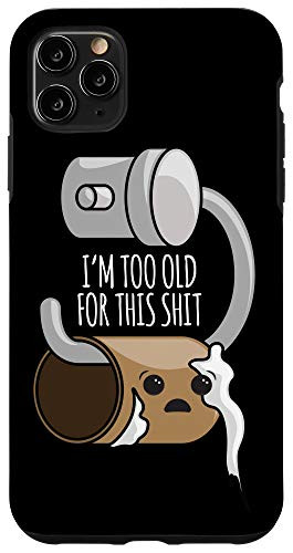 iPhone 11 Pro Max Toilet Paper Roll Pun Empty Too Old For This Case
