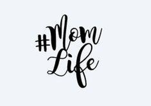 Mom Life #MomLife Family Vinyl Decal Sticker|BLACK|Cars Trucks Vans SUV Jeeps Laptops Wall Art|5.5" X 5"|CGS597 Mom Life #MomLife Family Vinyl Decal Sticker|BLACK|Cars Trucks Vans SUV Jeeps Laptops Wall Art|5.5" X 5"|CGS597