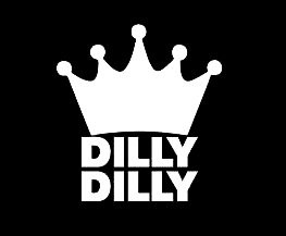 LLI Dilly Dilly | Decal Vinyl Sticker | Cars Trucks Vans Walls Laptop | White |5.5 x 5.1 in | LLI816