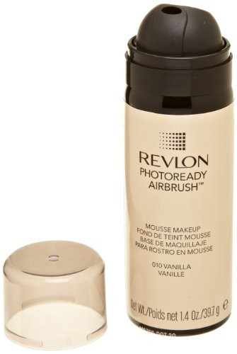 REVLON Photoready Airbrush Mousse Makeup, Vanilla, 1.4 Ounce