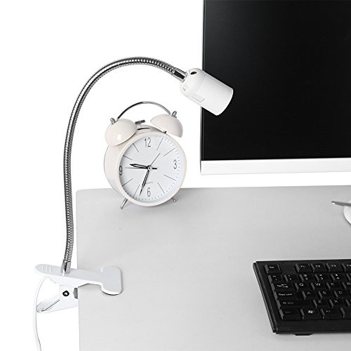2 Types LED Desk Lamp,Adjustable Reading with Clip,Tattoo Beauty Manicure Light,360 Degree Twisted Table Lamp for Studying  and  Relaxation  and  Bedtime (US)