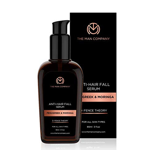 THE MAN COMPANY Hair Growth Serum, Hair Regrowth Serum Hair Loss Serum for Hair Growth (3 oz) Prevents Breakage, Hair fall 98.5percent natural with Fenugreek and Moringa Gift Idea for Men THE MAN COMPANY Hair Growth Serum, Hair Regrowth Serum Hair Loss Serum for Hair Growth (3 oz) Prevents Breakage, Hair fall 98.5percent natural with Fenugreek and Moringa Gift Idea for Men