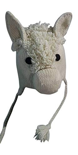 BZANY Llama Pom Pom Knit Hat
