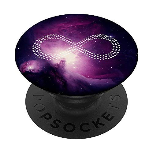 Infinity Love Symbol Galaxy Universe Nebula Star Space PopSockets PopGrip: Swappable Grip for Phones  and  Tablets