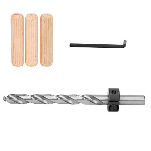 Impact Resistant Dowel Pins Drill Bit, Wood Dowel Pins, 100pcs Hard Straight Dowel Pins Furniture Connection DIY Board for Carpentry Steel Twists Drill