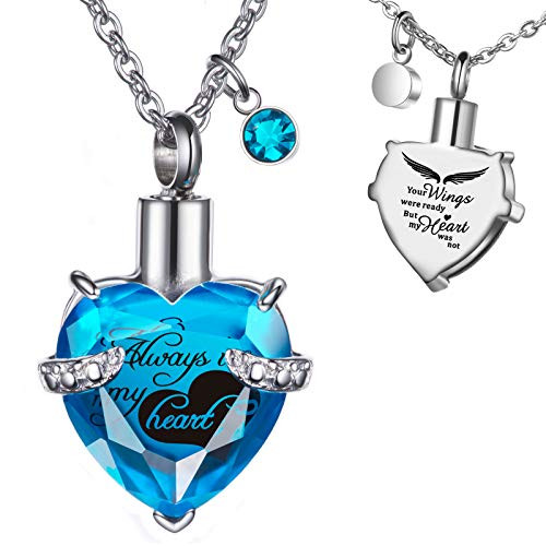 Heart Cremation Jewelry for Ashes Urn 