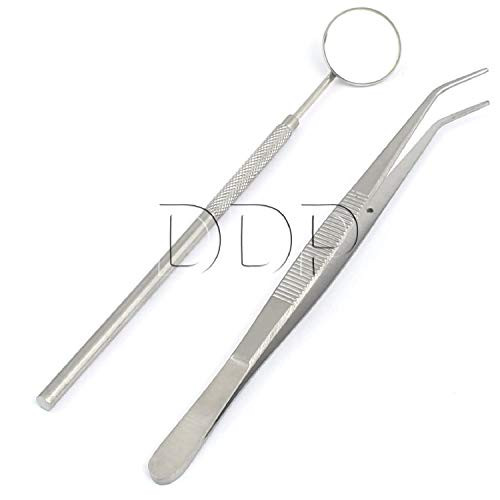 DDP Dental KIT Tooth Pick Dissecting Tweezers Dental Mirror Tartar Plaque Remove DDP Dental KIT Tooth Pick Dissecting Tweezers Dental Mirror Tartar Plaque Remove