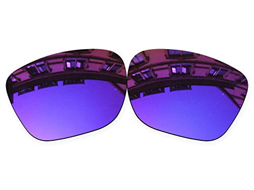 Vonxyz Lenses Replacement for Oakley Crossrange XL Sunglass - Violet MirrorCoat Polarized