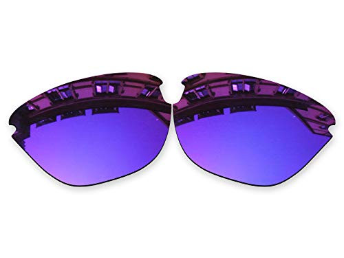 Vonxyz Lenses Replacement for Oakley Frogskins Lite Sunglass - Violet MirrorCoat Polarized