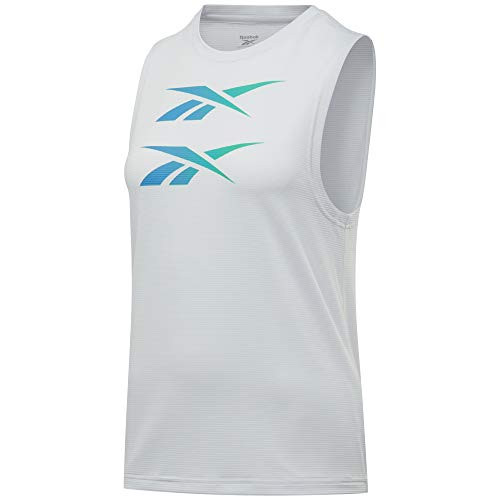 Reebok Mesh Tank ReeCycle, Porcelain, Medium