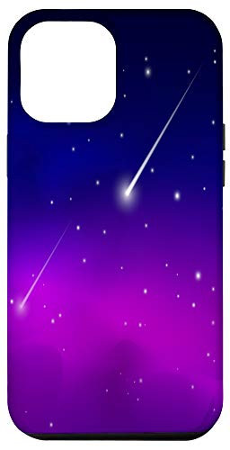 iPhone 12 Pro Max Purple Star Starry Sky Space Universe Astronomy Astronaut Case