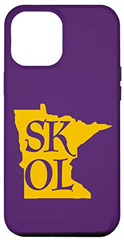 iPhone 12 Pro Max Skol Purple Yellow Viking Minnesota Minneapolis MN Case