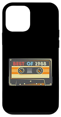 iPhone 12 mini Vintage Best of 1988 Cassette Tape 33rd Birthday Gifts Case