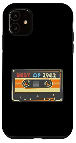 iPhone 11 Vintage Best of 1982 Cassette Tape 39th Birthday Gifts Case