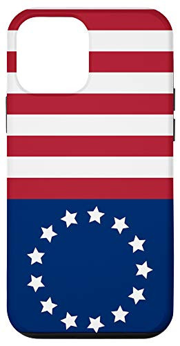 iPhone 12 mini Betsy Ross Flag with 13 Stars American Revolutionary Flag Case