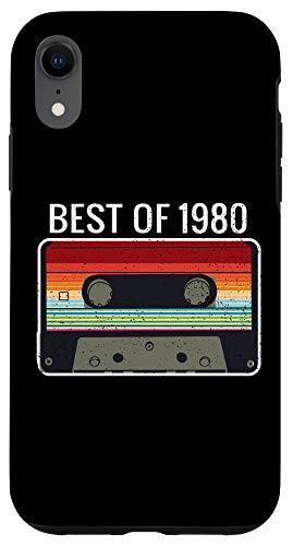 iPhone XR Best Of 1980 41st Birthday Gifts Cassette Tape Vintage Case