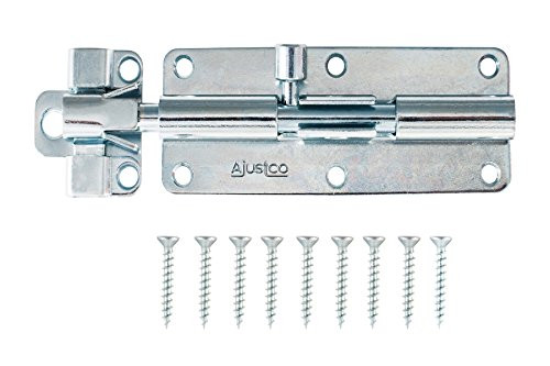 AjustLock 5 Inch Zinc Barrel Bolt Lock