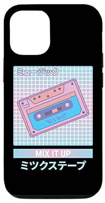 iPhone 12/12 Pro Vaporwave Synthwave Cassette Tape Nineties Case iPhone 12/12 Pro Vaporwave Synthwave Cassette Tape Nineties Case