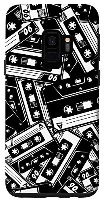 Galaxy S9 Vintage Cassette Tape Retro 80s 90s Music Mixtape Case