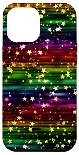 iPhone 12 Pro Max Modern Rainbow Stars Case