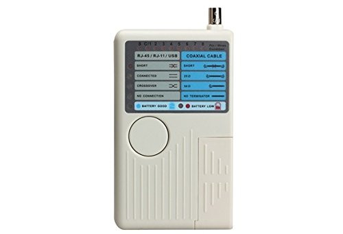 XH 4in1 Remote RJ11 RJ45 USB BNC Phone LAN Network Computer Cables Tester Mete