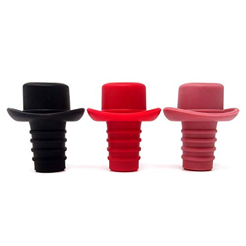 Honbay 3PCS Reusable Silicone Wine Stoppers Wine Bottle Cork Stopper Wine Bottle Caps Beer Sealer Cover for Bottle Honbay 3PCS Reusable Silicone Wine Stoppers Wine Bottle Cork Stopper Wine Bottle Caps Beer Sealer Cover for Bottle