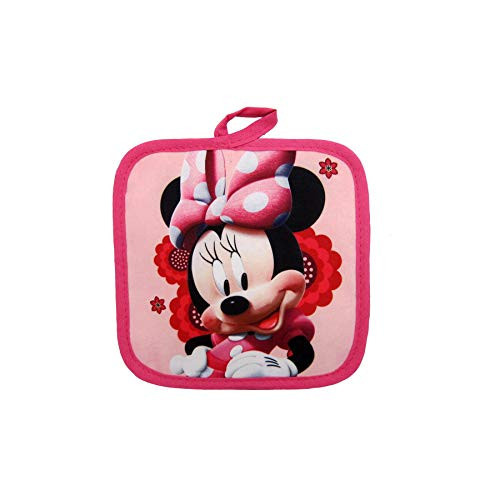 UPD Disney Junior Minnie Mouse 100percent Polyester Pink Pot Holder UPD Disney Junior Minnie Mouse 100percent Polyester Pink Pot Holder
