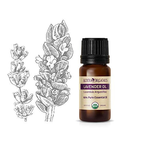 Alteya USDA Organic Bulgarian Lavender Essential Oil 0.34 Fl Oz/10 mL