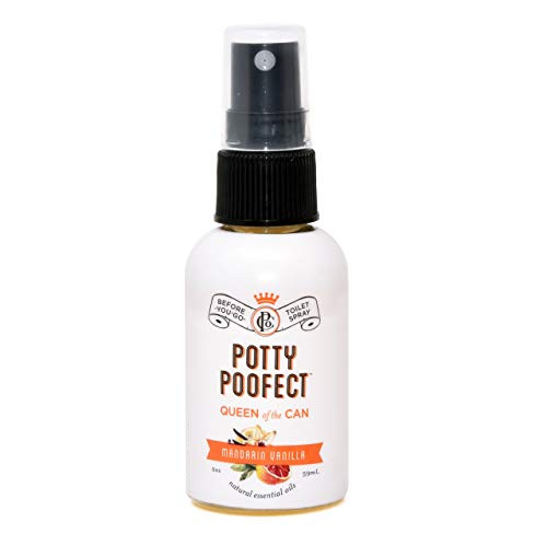 Poo-Pourri 2 Ounce Before You Go Toilet Spray, Mandarin Vanilla Potty Poofect Collection