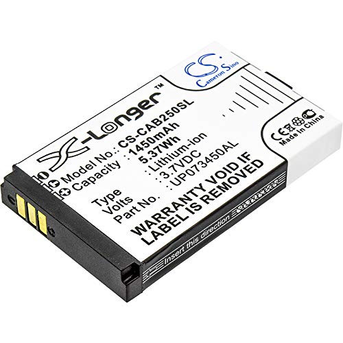 1450mAh 3.7V Battery Replacement for Caterpillar UP073450AL B25