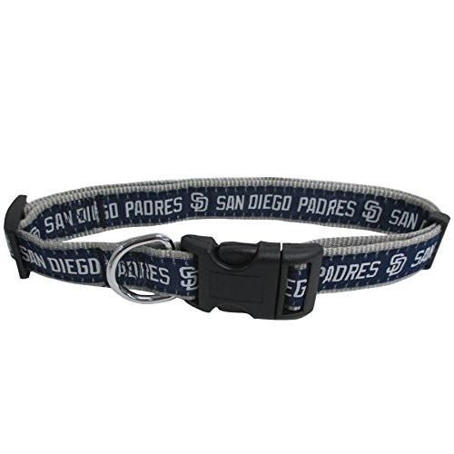 MLB SAN DIEGO PADRES Dog Collar, Medium MLB SAN DIEGO PADRES Dog Collar, Medium
