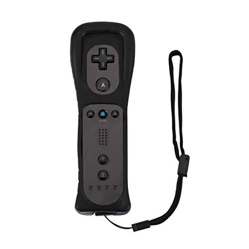 Wondiwe Remote Holder, Wireless Gamepad with Silicone Case for Wii Remote Controller Joystick Without Motion Plus