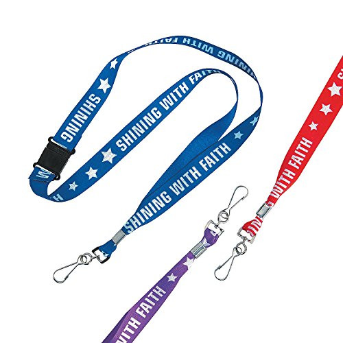 Fun Express - God's Galaxy Vbs Lanyard - Jewelry - Necklaces - Badge Holders - 12 Pieces