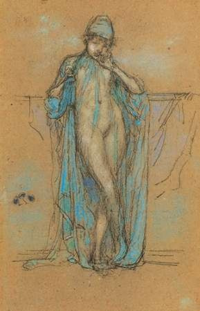 Harmony in Blue and Violet Poster Print by James McNeill Whistler (12 x 18)