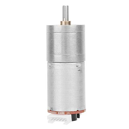 Motor, Gear Motors, DC 24V Encoder Gear Motor Speed Reduction Motor for Robot RC Car DIY Engine Toy (60)
