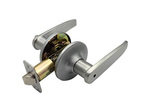 Design House 780023 Delavan Privacy Lever, Satin Chrome