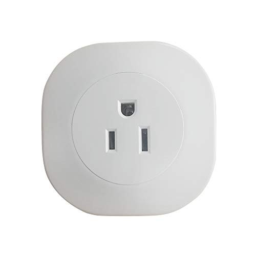 Topuality WiFi Intelligent Socket Plug Home Socket Compatible with Amazon Alexa Echo/Google Home Support Voice Control APP Remote Control Timing Function