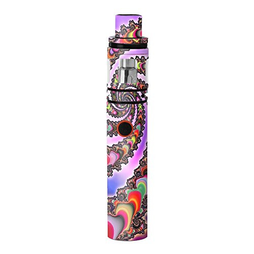 Skin Decal Vinyl Wrap for Smok Stick V8 Pen Vape stickers skins cover/ trippy swirl