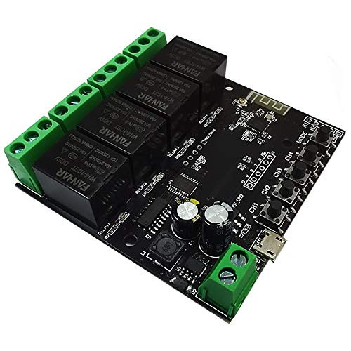 Andifany 4CH Tuya Switch WiFi Switch Module Relay Smart Life APP Remote Control Smart Timer for Smart Home Switch