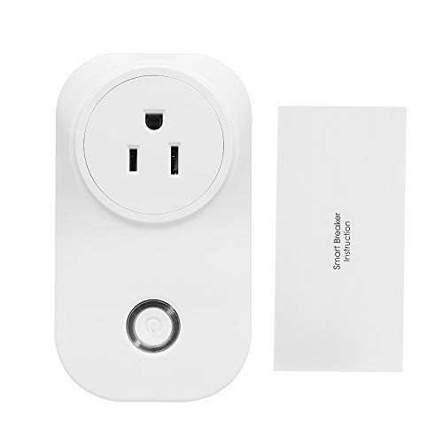 Leeofty Smart Plugs, Smart Power Plug Smart Home Socket Voice Control Compatible with Amazon Echo  and  for Google Home IFTTT Tmall Elf Timing Function App Remote Control