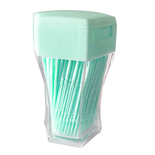 202 PCS Toothpick Brush Plastic Double-ended Toothpicks Teeth Cleaning Tool Oral Care Tooth Sticks