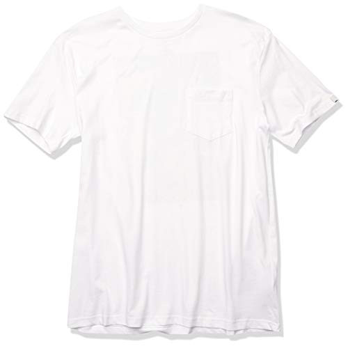 Quiksilver Men's Quik Poster Mix Short Sleeve TEE, White, X-Large