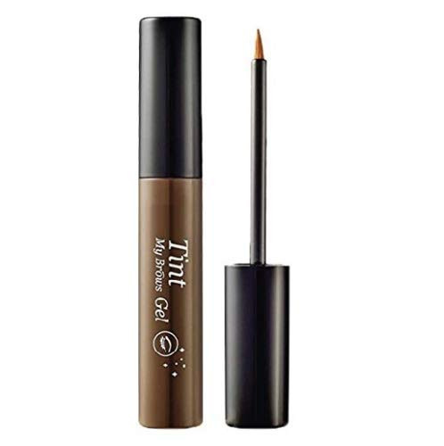 Tint My Brows Gel Long-Lasting Eyebrow Peel Off Brow Tint Tattoo (Brown)