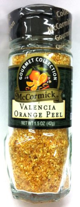 McCormick Gourmet Collection VALENCIA ORANGE PEEL 1.5oz (2 Pack) McCormick Gourmet Collection VALENCIA ORANGE PEEL 1.5oz (2 Pack)